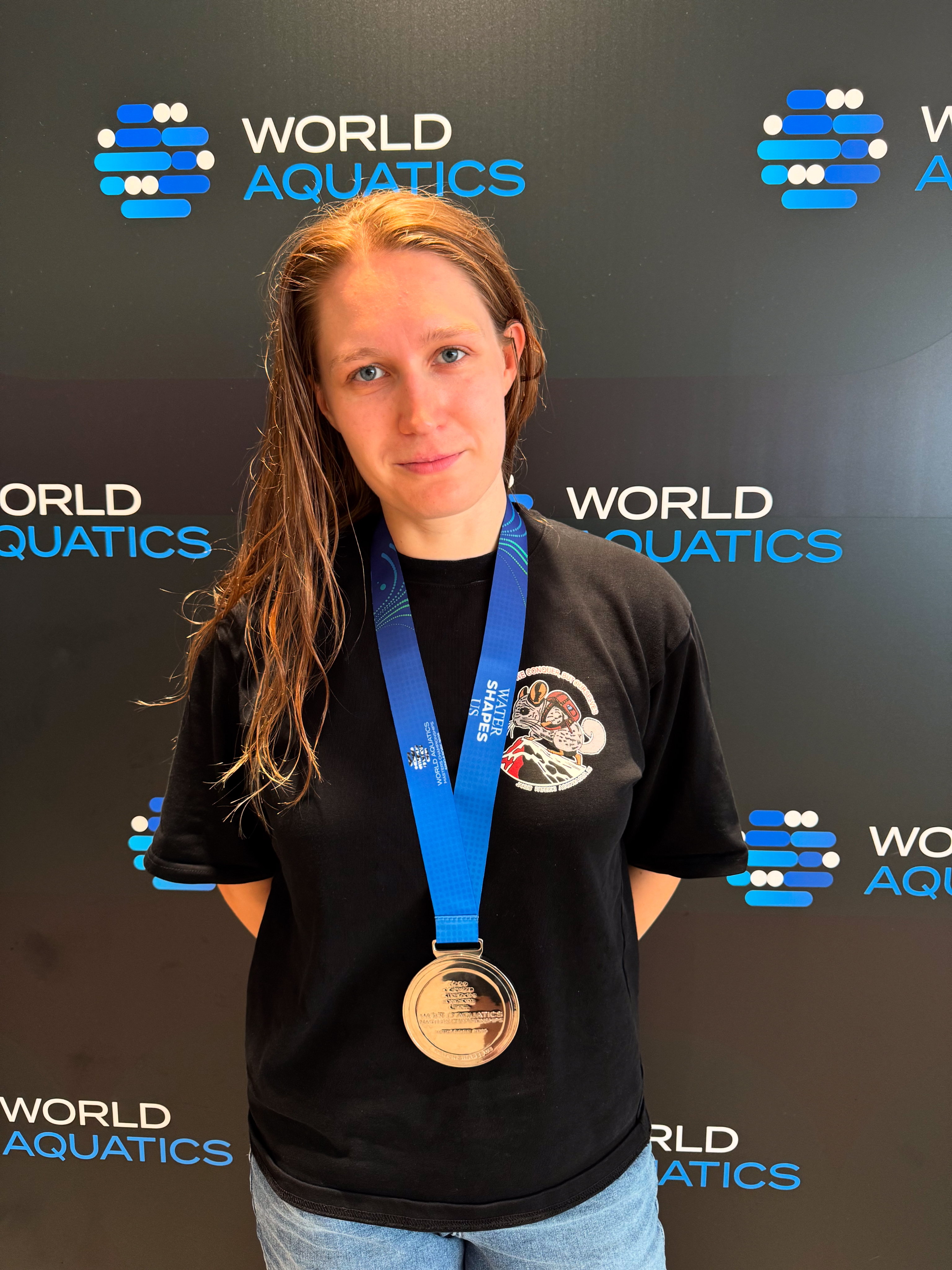 Martyna Borczyk - Wicemistrzyni Świata Masters w pływaniu stylem grzbietowym 200 m