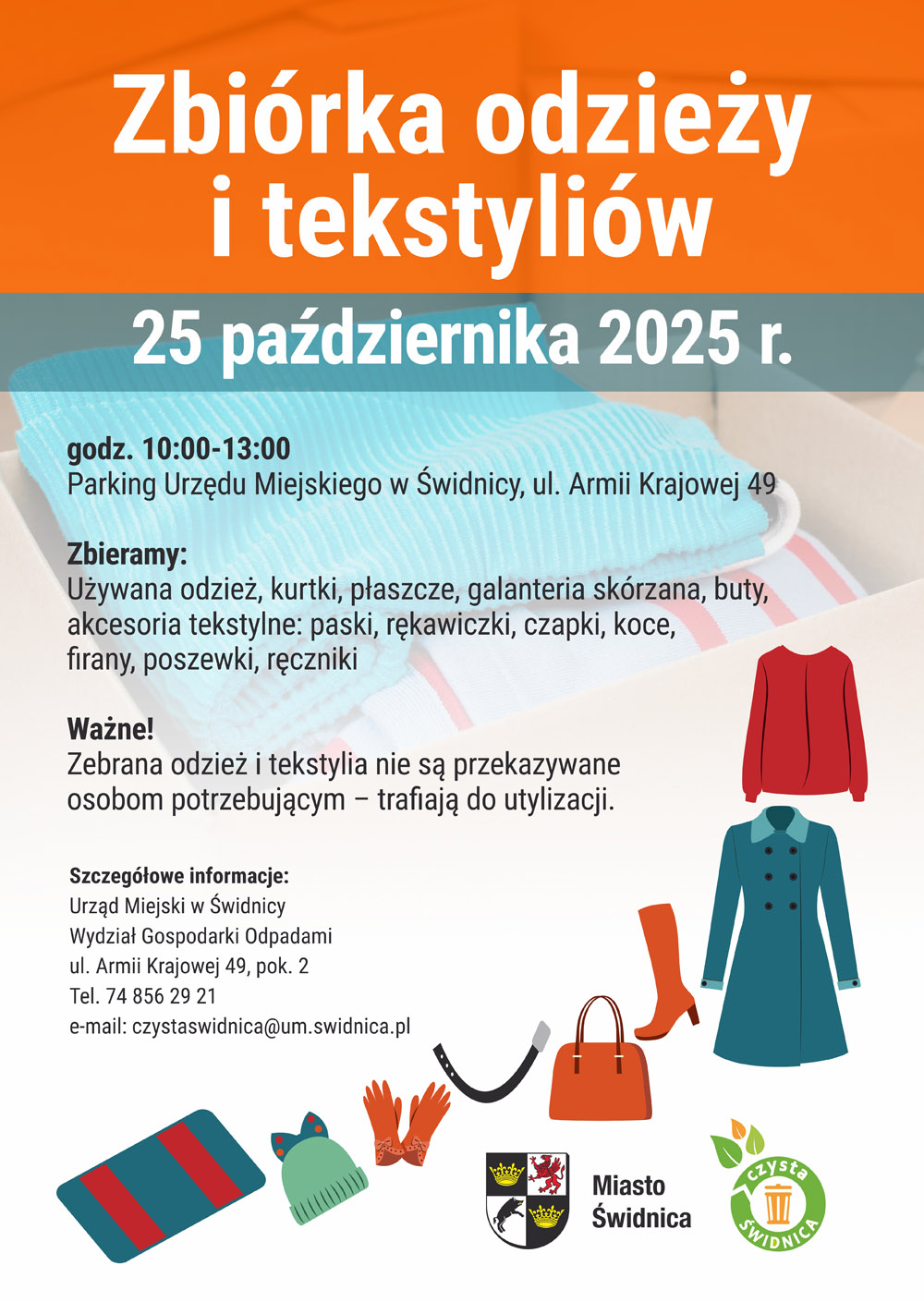 Zbiórka odzieży i tekstyliów